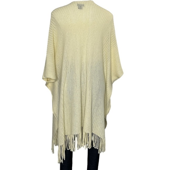Steve Madden cream open cardigan one size - Picture 4 of 6